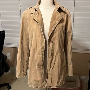 Corduroy button up jacket
